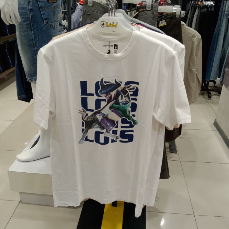 LOIS KAOS PRIA LENGAN PENDEK ORIGINAL