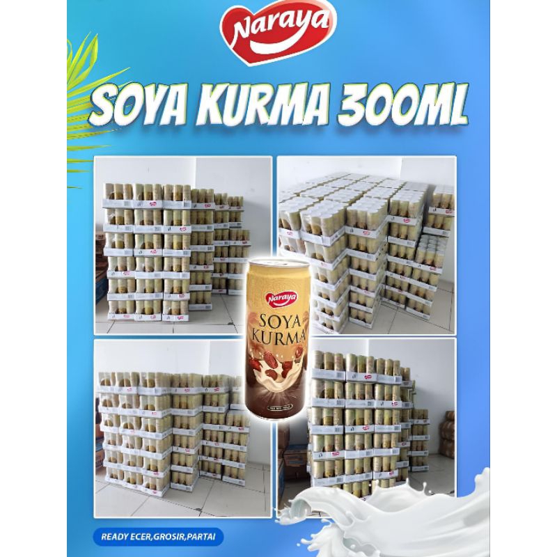 

Minuman Soya Kurma Naraya 300ml x 12 Botol