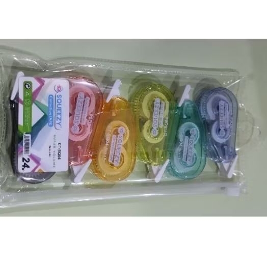 

Correction tape Squeezy CT-SQ04.