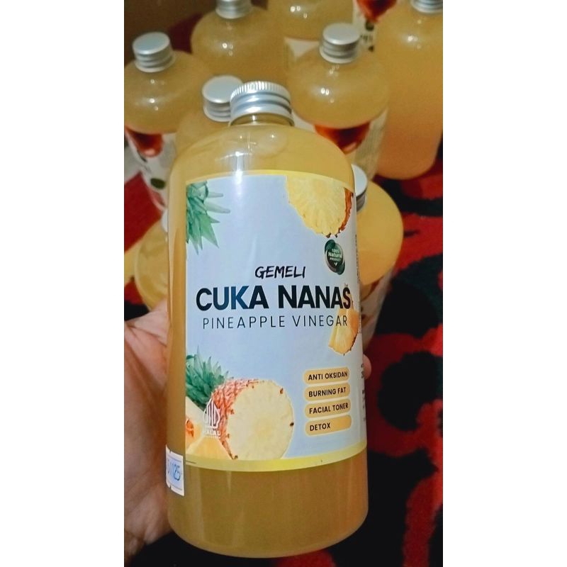 

Cuka Nanas Asli Organik With Mother 500ml - Diet Detoks