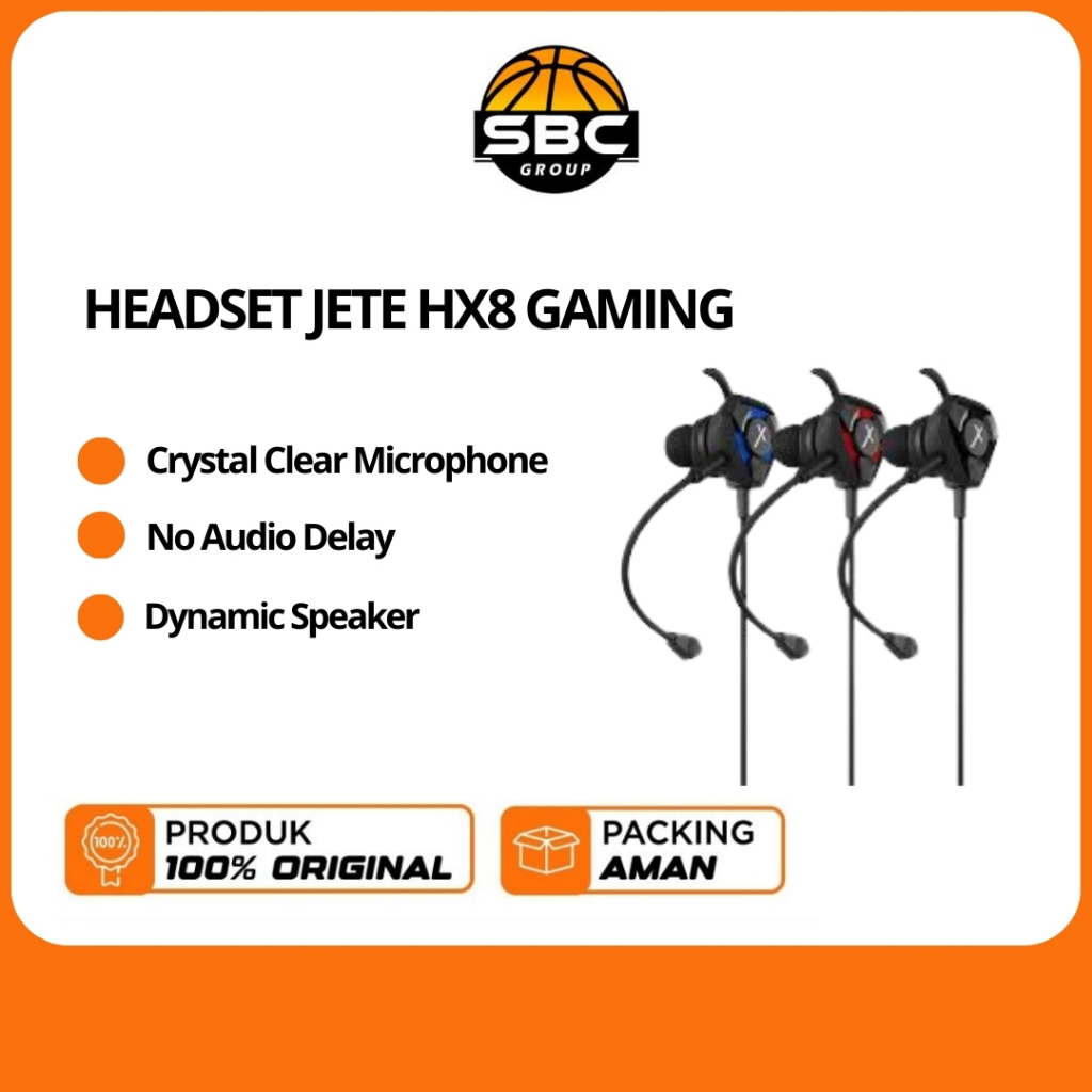 HEADSET JETE HX8 GAMING