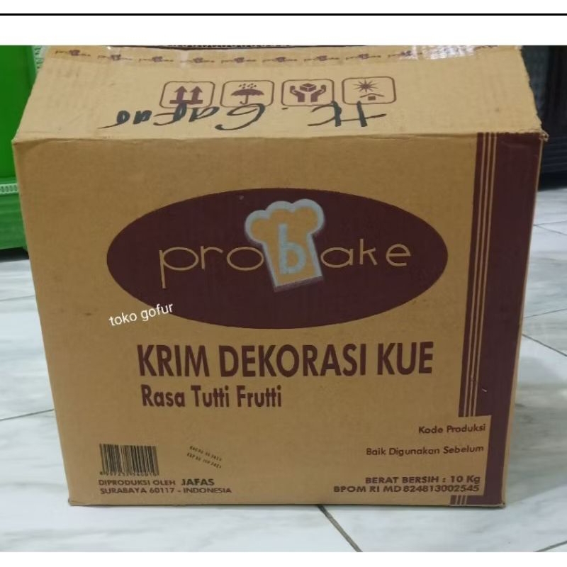 

Butter Cream Probake 10 kg