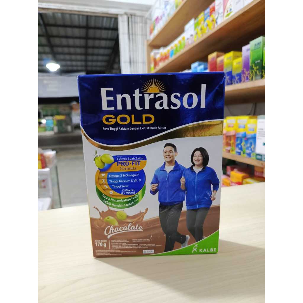 

ENTRASOL GOLD COKLAT 170 GR