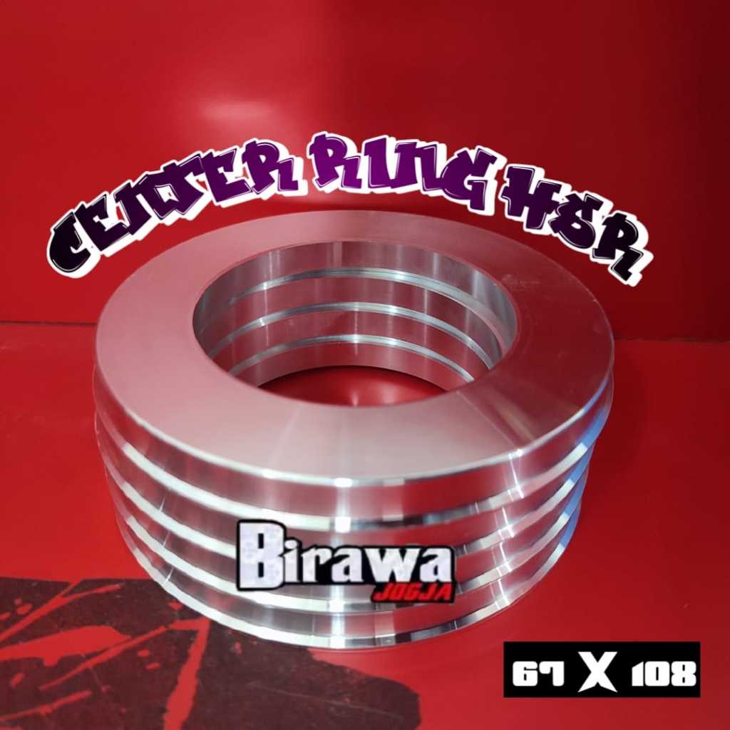 Hub Cincin Center Velg Mobil Pajero - Center Ring HSR Pajero 67X106 (4 Pcs)