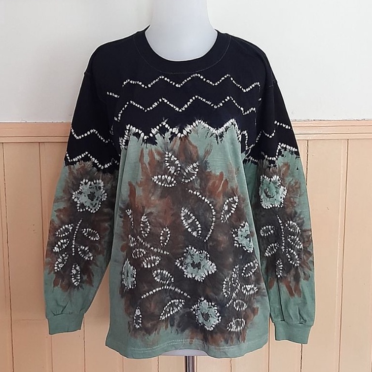 KODE Q77E Kaos Batik Sasirangan Jumputan Katun READY STOK Oleh Oleh Sovenir Kado Hadiah Asli Banjarm