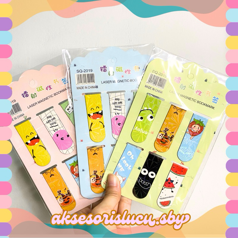 

PEMBATAS BUKU / BOOK MARK MAGNET KARAKTER