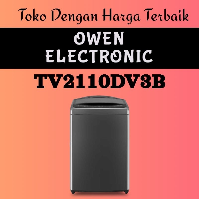 LG MESIN CUCI 1 TABUNG TOP LOAD WASHER 10.5Kg TV2110DV3B