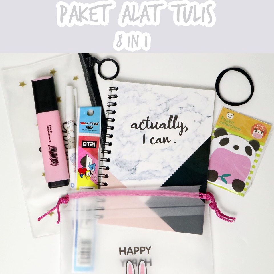 

Grosir Update PAKET ALAT TULIS 8IN1 STATIONERY SET FANCY ALAT TULIS SET STATIONERY SET