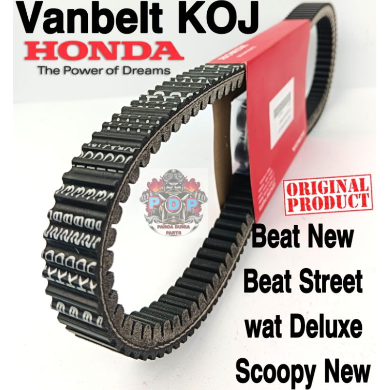 KOJ VANBELT AHM HONDA ori asli original BEAT NEW, BEAT STREET, BEAT SPORTY, SCOOPY NEW KUALITAS ASLI