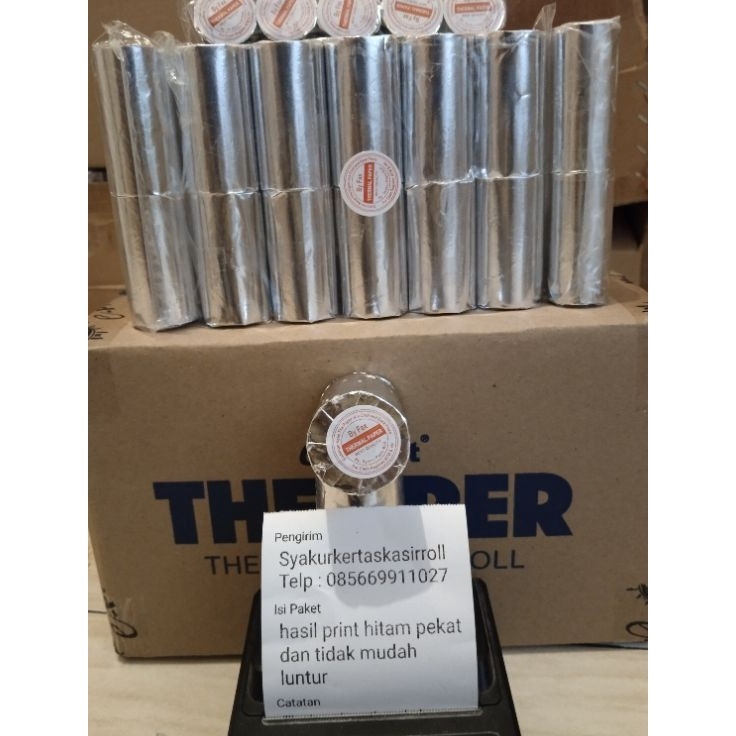 

Update Khusus Kertas kasir thermal murah 5857x3 paket 1 Roll1 Dus