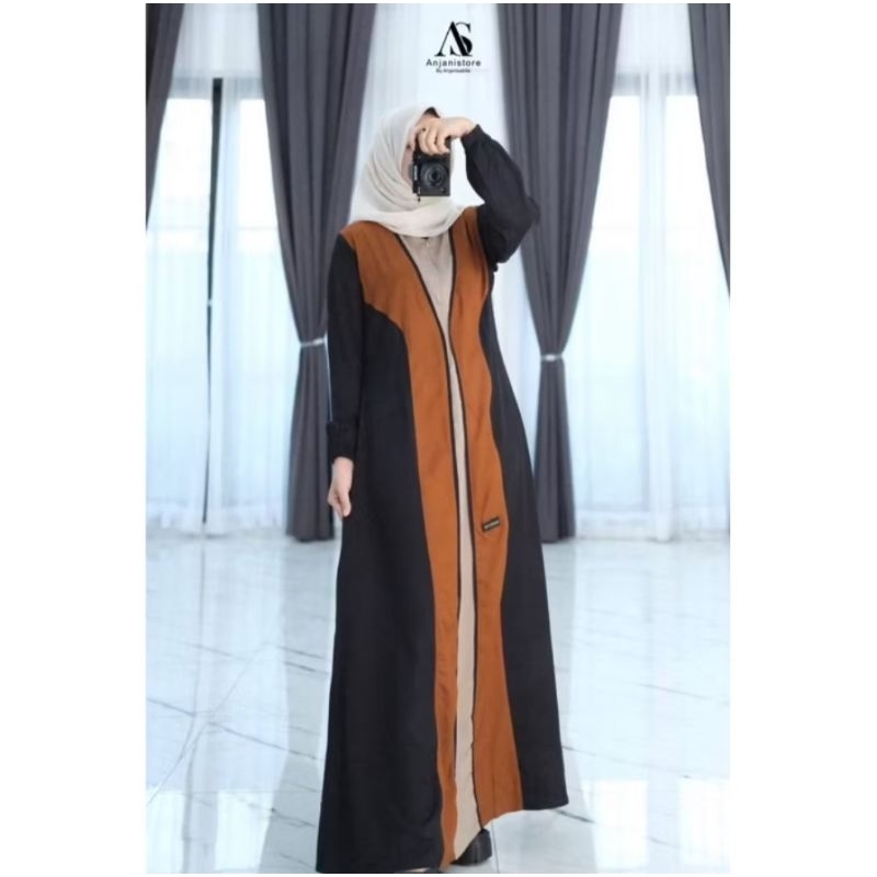 READY STOK ABAYA 3 WARNA ORIGINAL BY ANJANI STORE