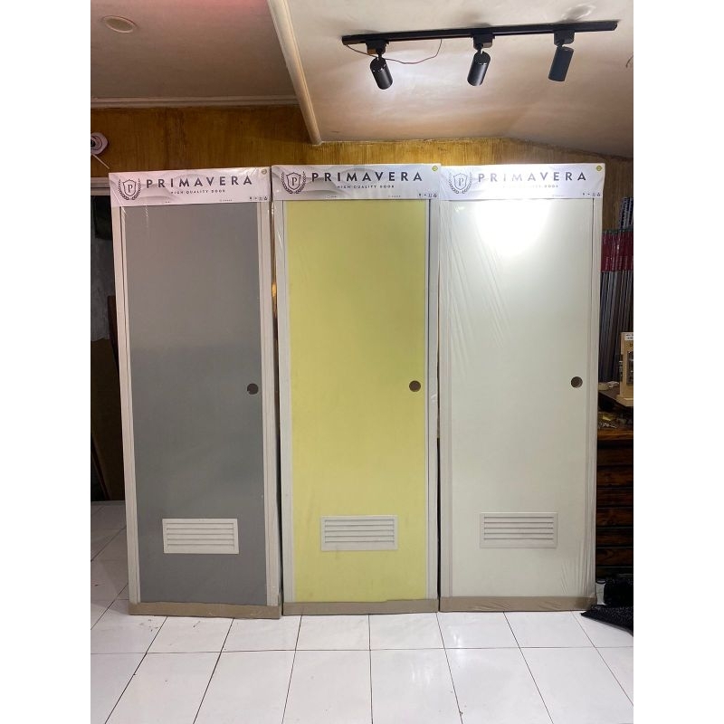 PINTU KAMAR MANDI PVC SET KUSEN | SATU SET PINTU KAMAR MANDI PVC TINGGAL PASANG