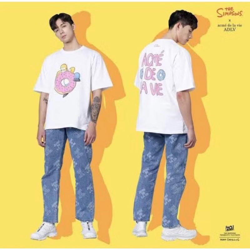 Kaos Oversized Acme De La Vie X The Simps Preloved