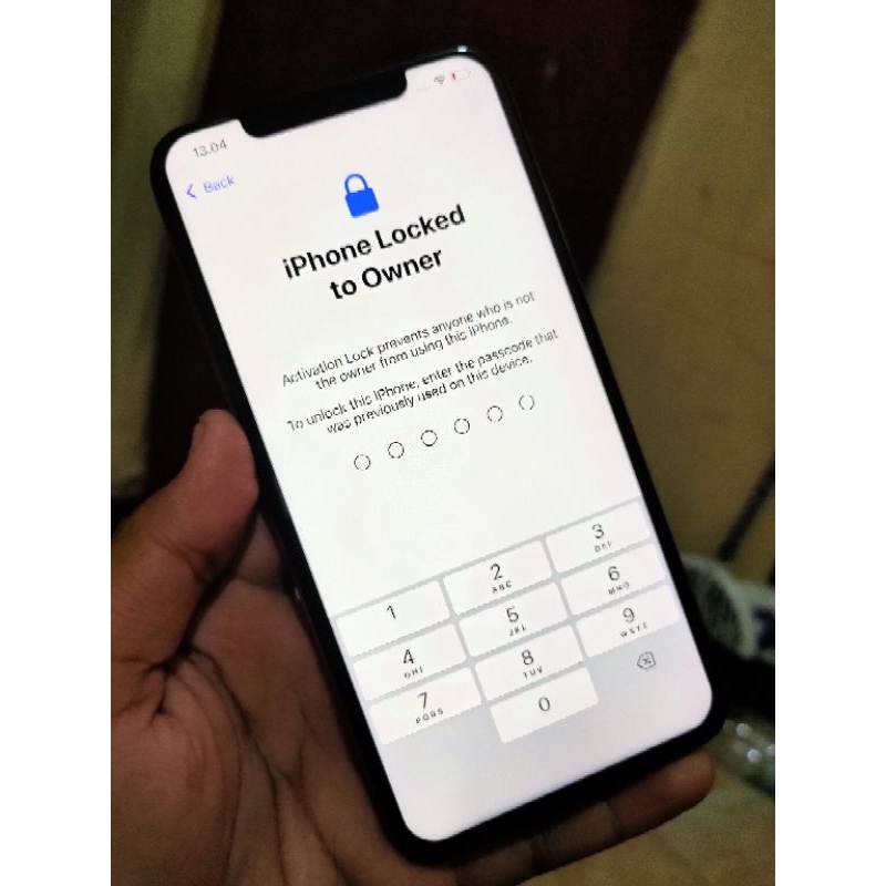 IPhone XS max (Lupa Icloud)