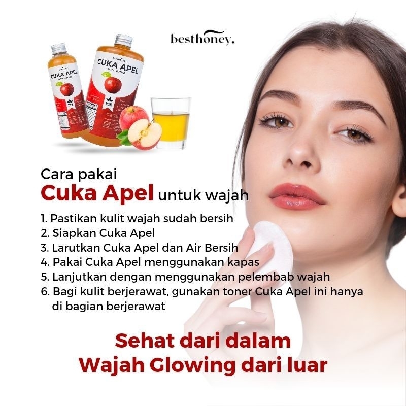 

cuka apel original - diet sehat -diet detok - 500ml