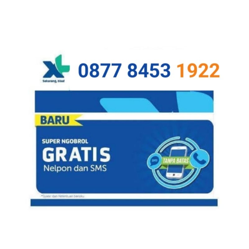 Perdana XL Axiata Nomer Cantik XL 1927 1922 Tripel Ekor