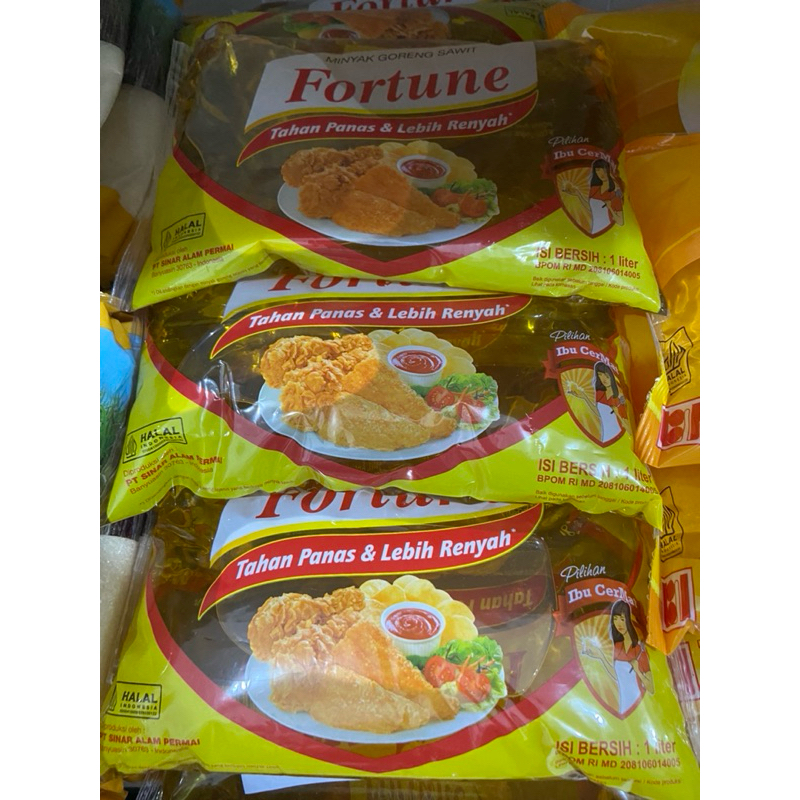 

Minyak goreng sawit Fortune 1 L