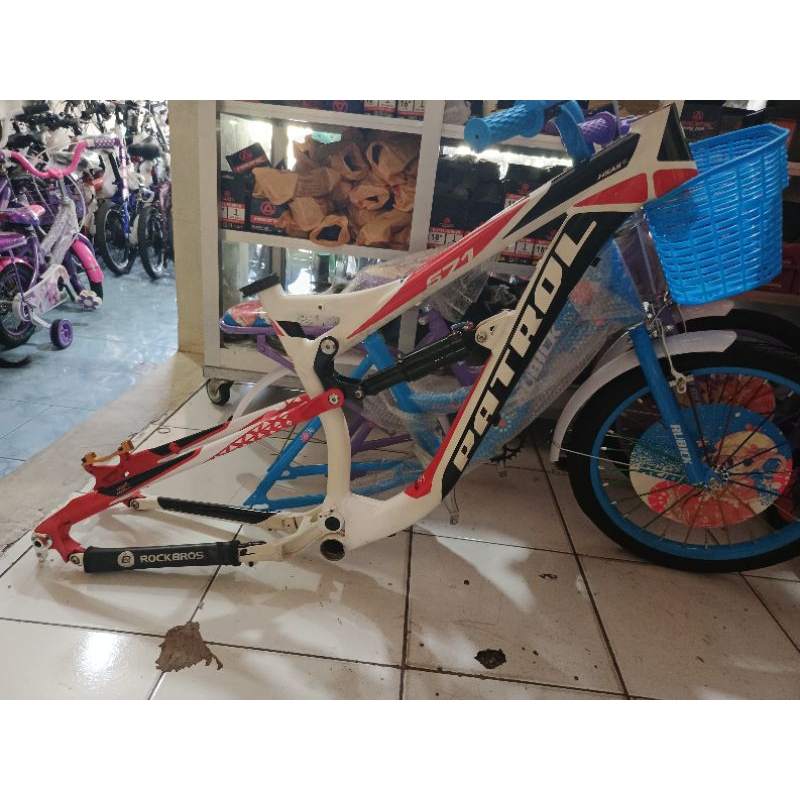 frame sepeda fullsus patrol 571 ukuran 27.5