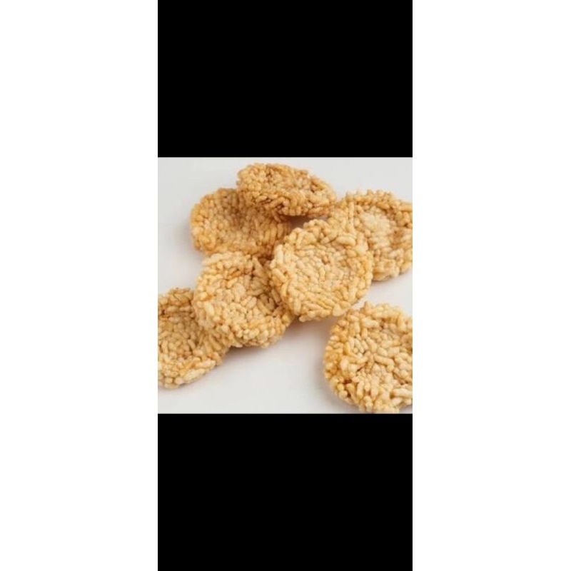 

(1kg) Rengginan mini rasa manis gula merah kiloan
