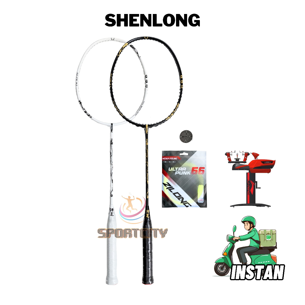 Raket Badminton ZILONG LORDGUN / SHENLONG Original