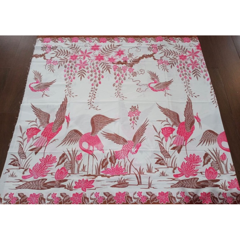 PREMIUM KAIN BATIK KOMBINASI TULIS MOTIF  BANGAU/ BAHAN KATUN PRIMIS HALUS/ ASLI BATIK PEKALONGAN