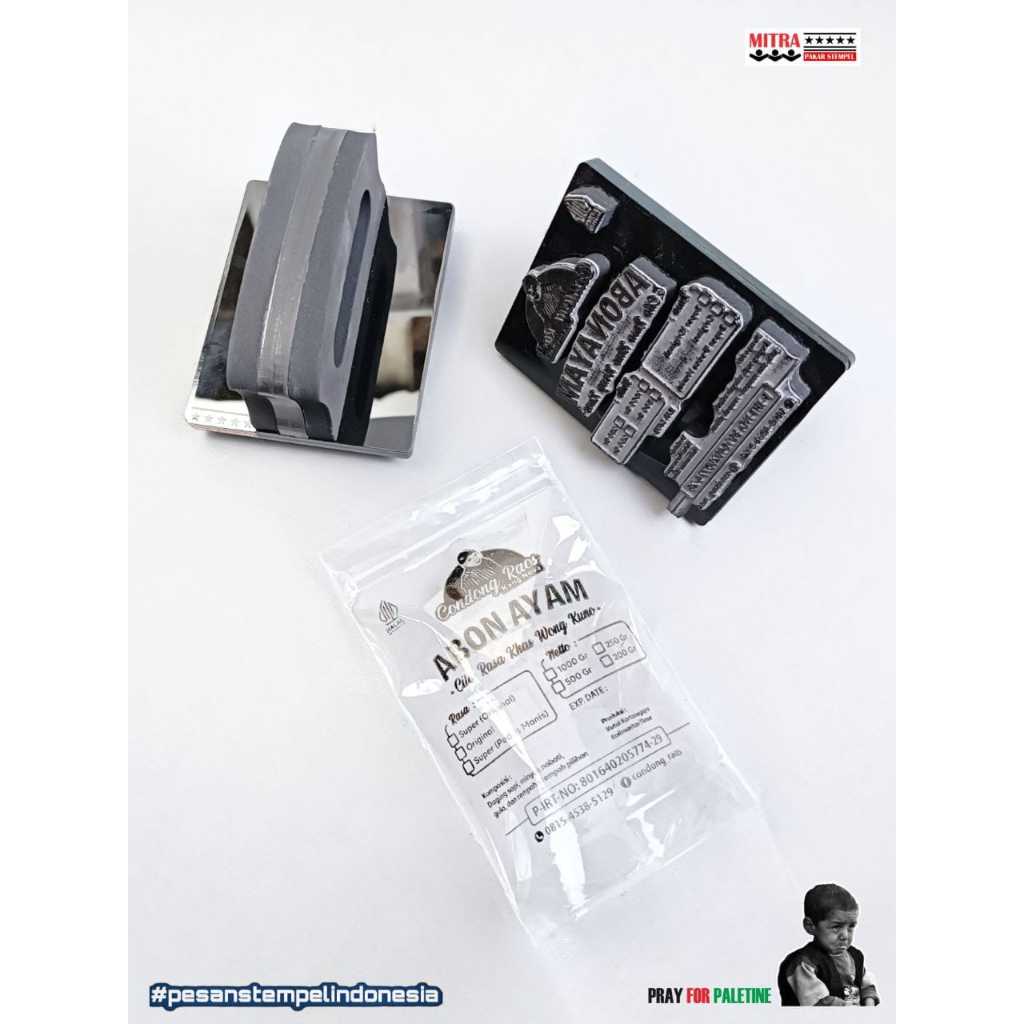 

Stempel Standing Pouch uk 10 x 8 cm Custom Tinta Anti Luntur