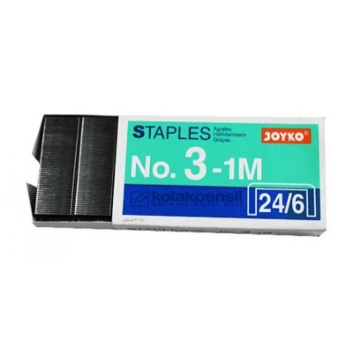 

isi stapler joyko hd-50 perpack / staples besar / staples no.3-1m / staples joyko no.3