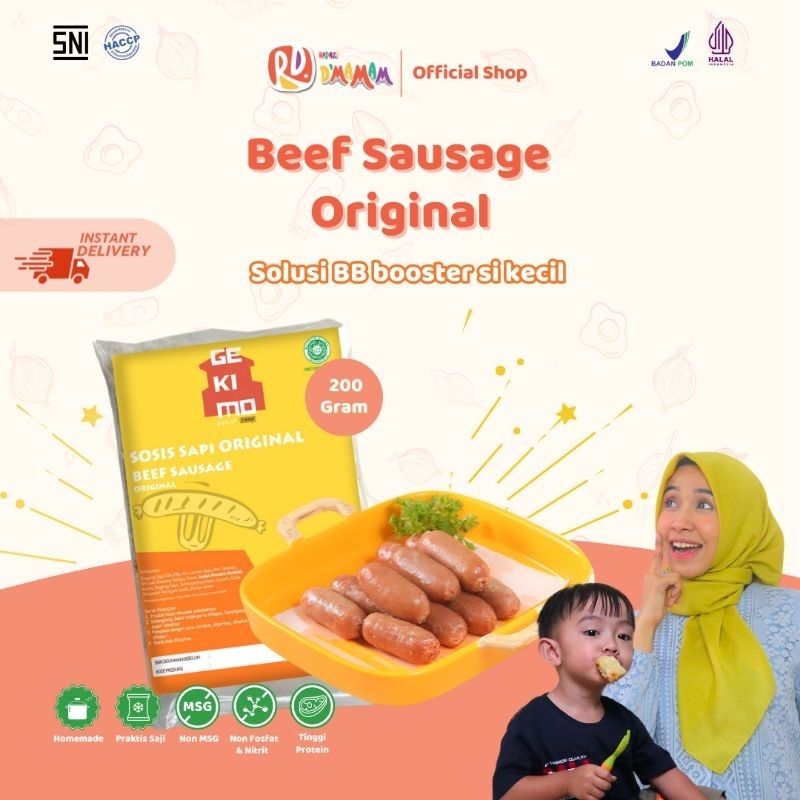

Sosis Sapi D'Mamam Gekimo