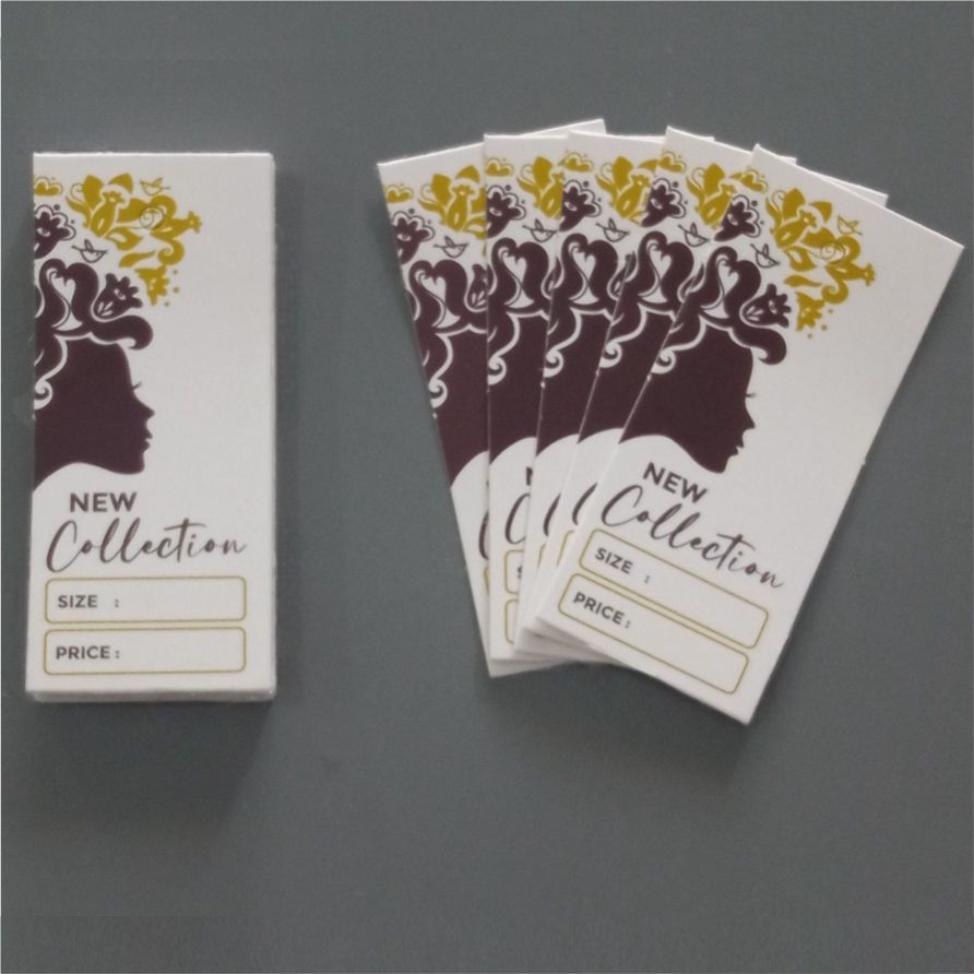 100pc Hang tag Baju/Batik eksklusif / gantungan harga baju / hangtag baju /bandrol harga