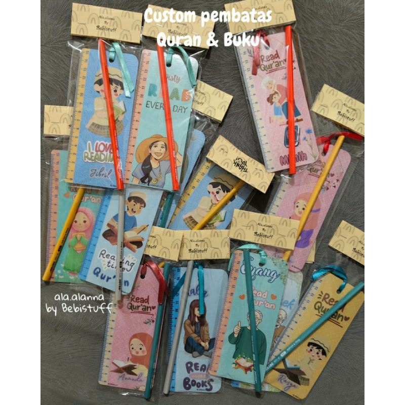 

PEMBATAS AlQuran/ CUSTOM PEMBATAS BUKU