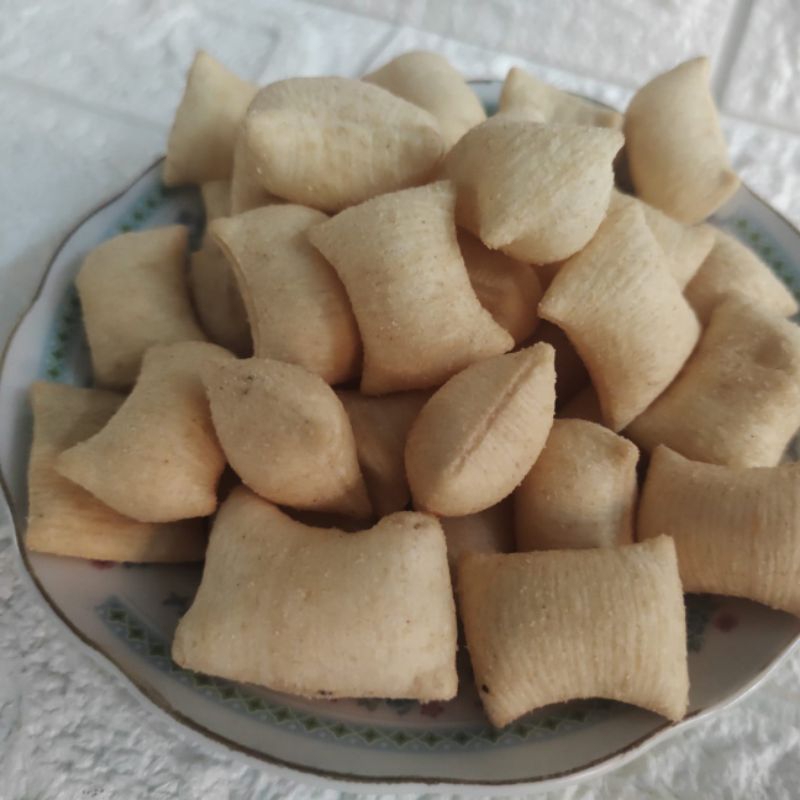 

Snack Bantal renyah rasa sapi panggang 500 gr