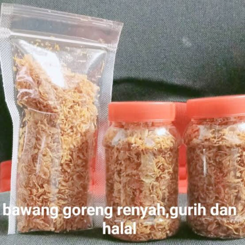 

Bawang Goreng Tanpa Campuran Tepung 100%