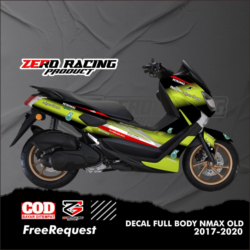 decal nmax old Decal Sticker Yamaha Nmax Lama 2016 2017 2018 2019 2020 Full Body