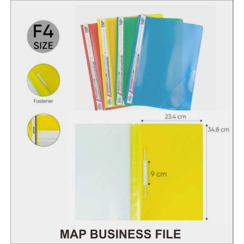 

Map pelastik Busines File F4
