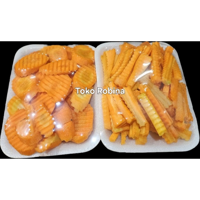 

Sayur Wortel Iris Potong 200 gr