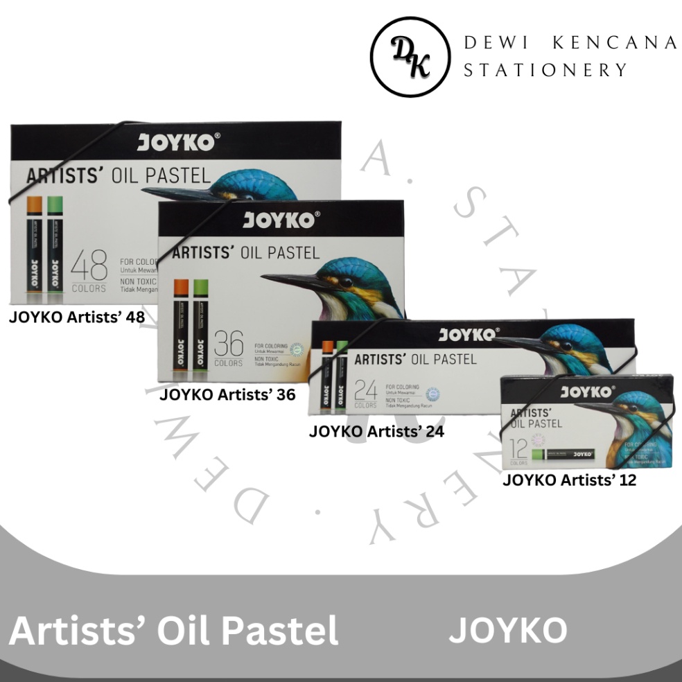 

KODE Q14A Krayon Minyak Crayon JOYKO Artists Oil Pastel