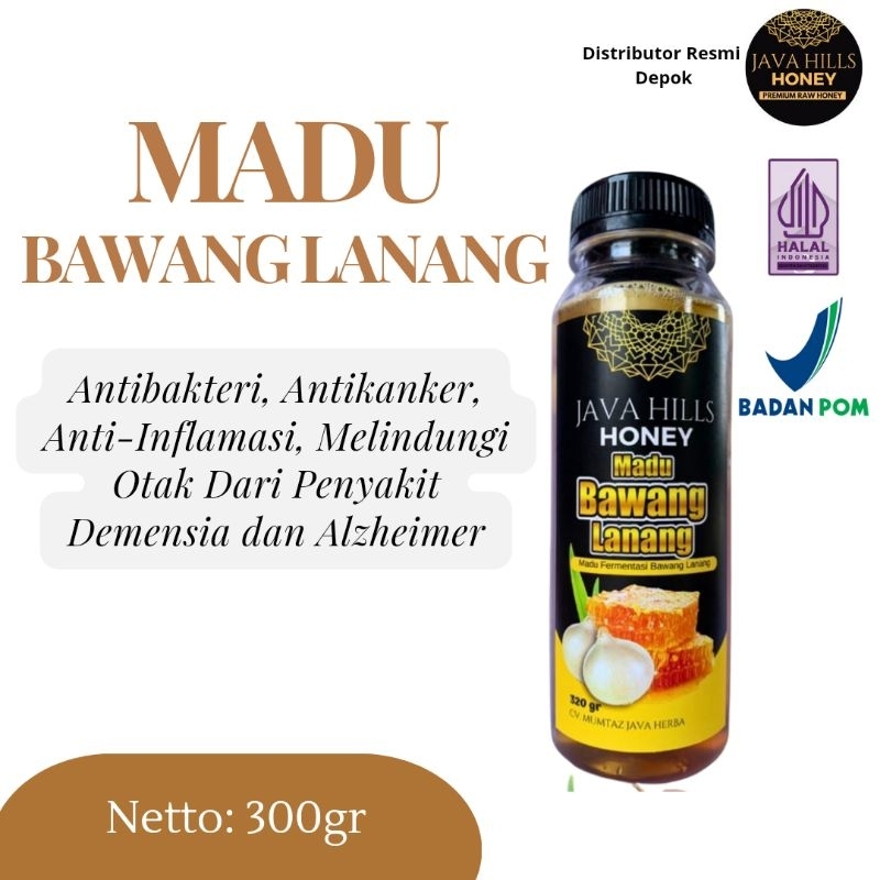 

Madu Fermentasi Bawang Lanang Asli Java Hills Honey 300gr