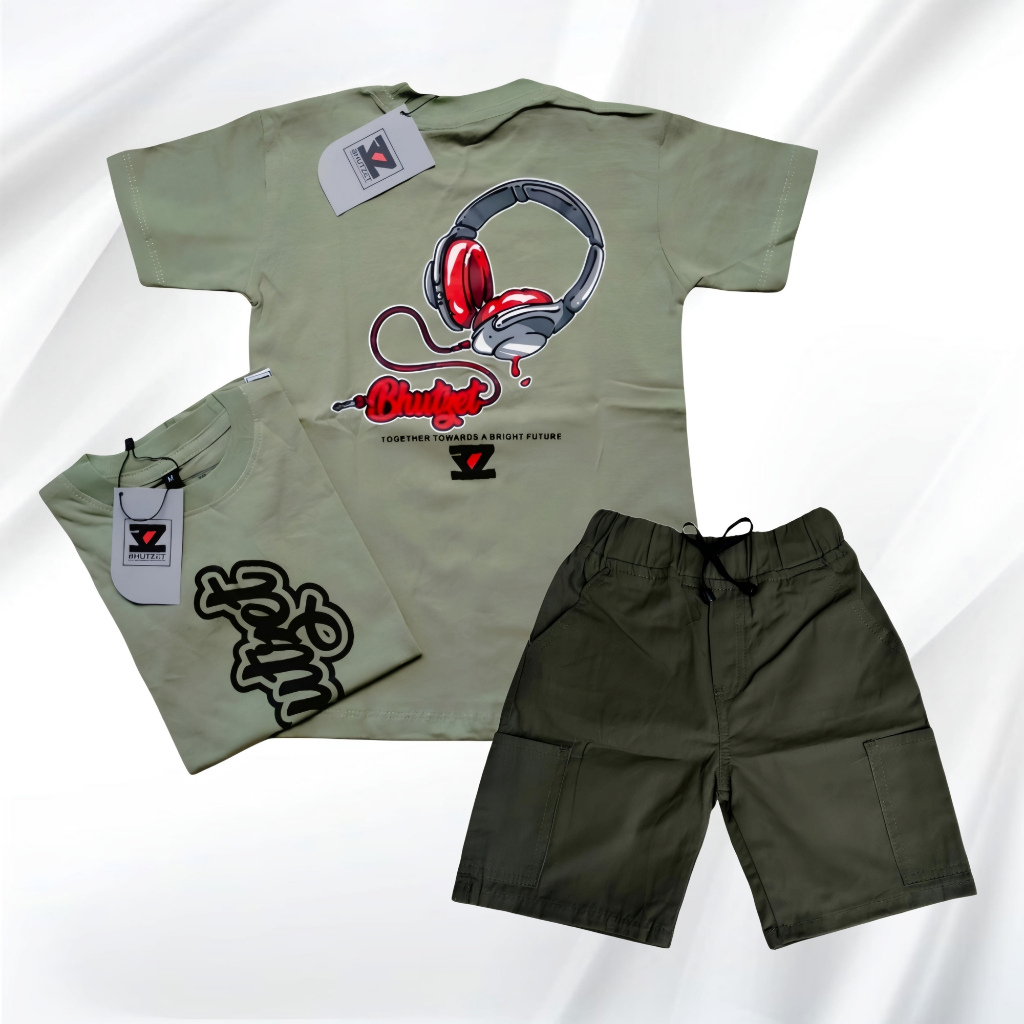 NRA Kaos Anak Setelan Distro/Chino / Setelan Baju Anak Laki Laki / Baju Anak Laki Laki