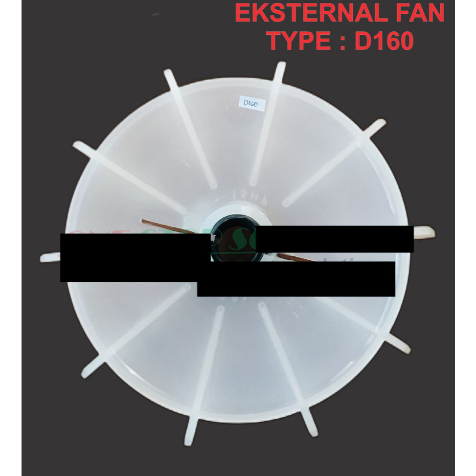 KIPAS DINAMO KIPAS MOTOR KIPAS PENDINGIN EXTERNAL FAN DINAMO D160