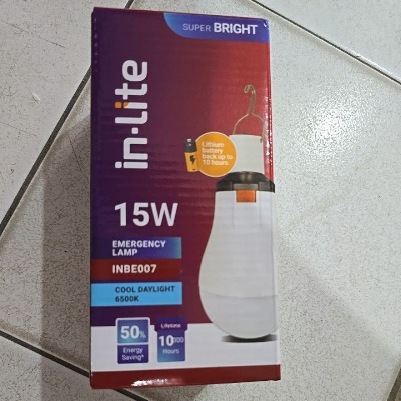 lampu led emergency in-lite INBE007