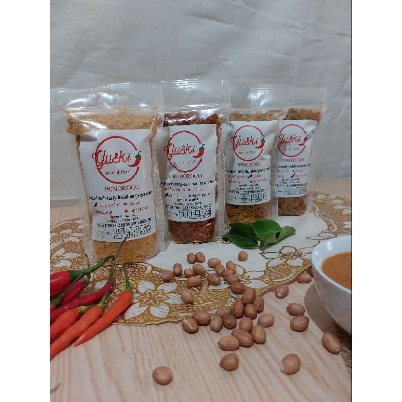 

Sambel pecel dan gado -gado Khas PONOROGO(250 gr)