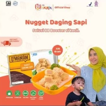 

Nugget Daging Sapi D'mamam Halal MUI BPOM