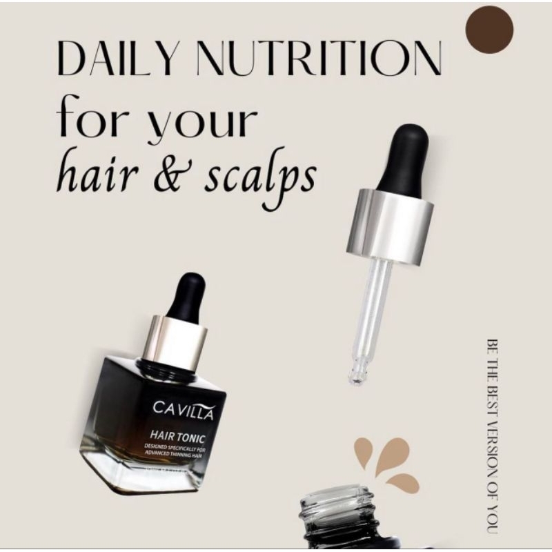 CAVILLA HAIR TONIC ORIGINAL 100%