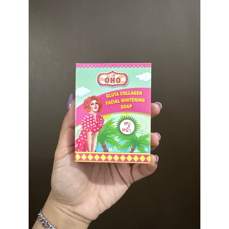 OHO SOAP GLUTA COLLAGEN FACIAL WHITENING ORIGINAL THAILAND