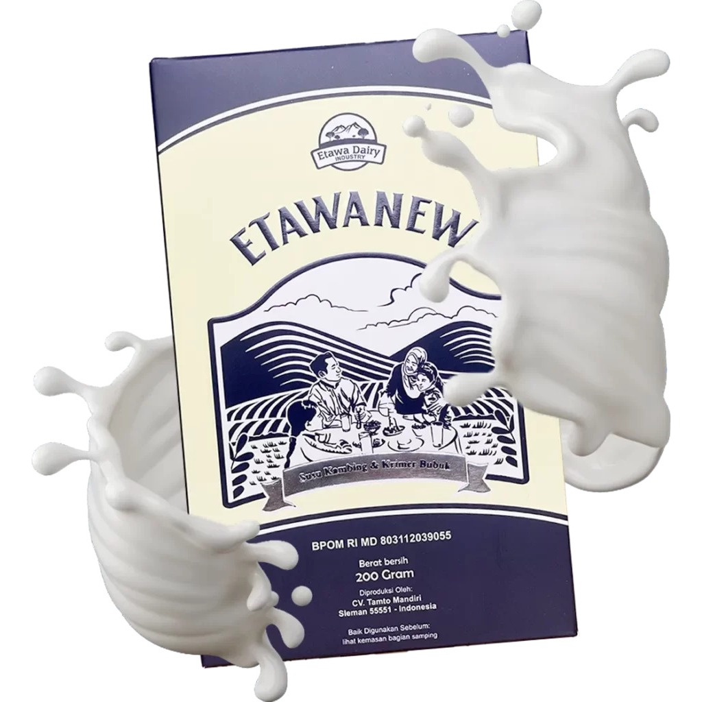 

SUSU KAMBING GOATNESS 200GR SUSU FULL CREAM ORIGINAL 100%