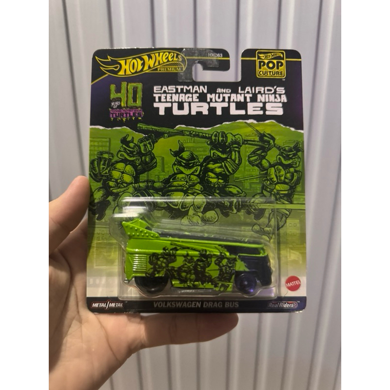 Hot wheels dragbus Ninja turtle