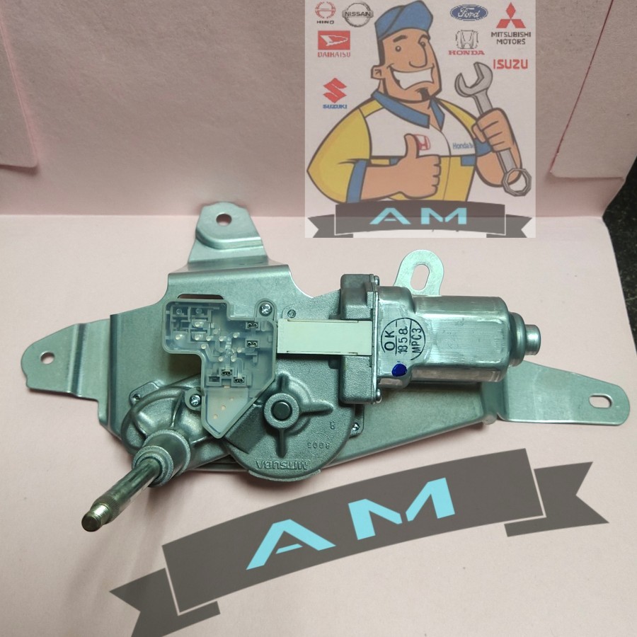motor wiper wipper belakang nissan datsun go + datsun cross original