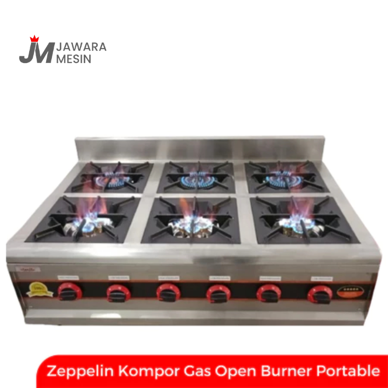 Zeppelin Kompor Gas Open Burner Portable