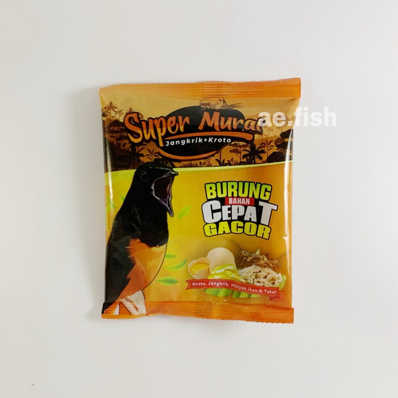 pakan burung murai voer murai pur burung murai