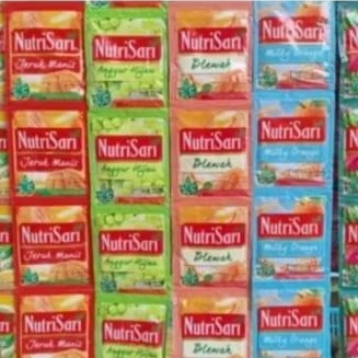 

Nutrisari 1 sachet varian rasa